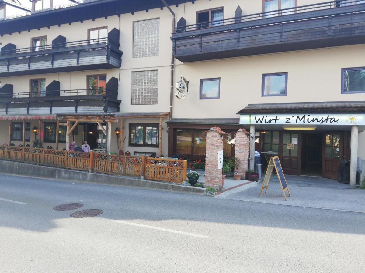 Hotel Wirt Z'Minsta Altmünster Exterior foto